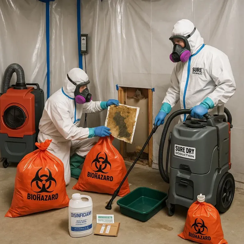 Contaminated Water Handling Protocols process in Montville Center, CT